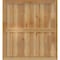 Ekena Millwork Framed Board-n-Batten Shutters, Rough Sawn Western Red Cedar, 32 1/4W x 35H, PR RBF06S32X035RWR - alternate 3